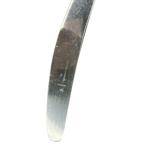 Towle Lauffer Germany Design 1 Dinner Knife Stainless Steel MCM Vintage - Picture 3 of 7
